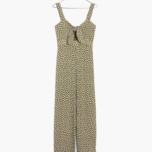 Madewell Floral Print Jumpsuit
